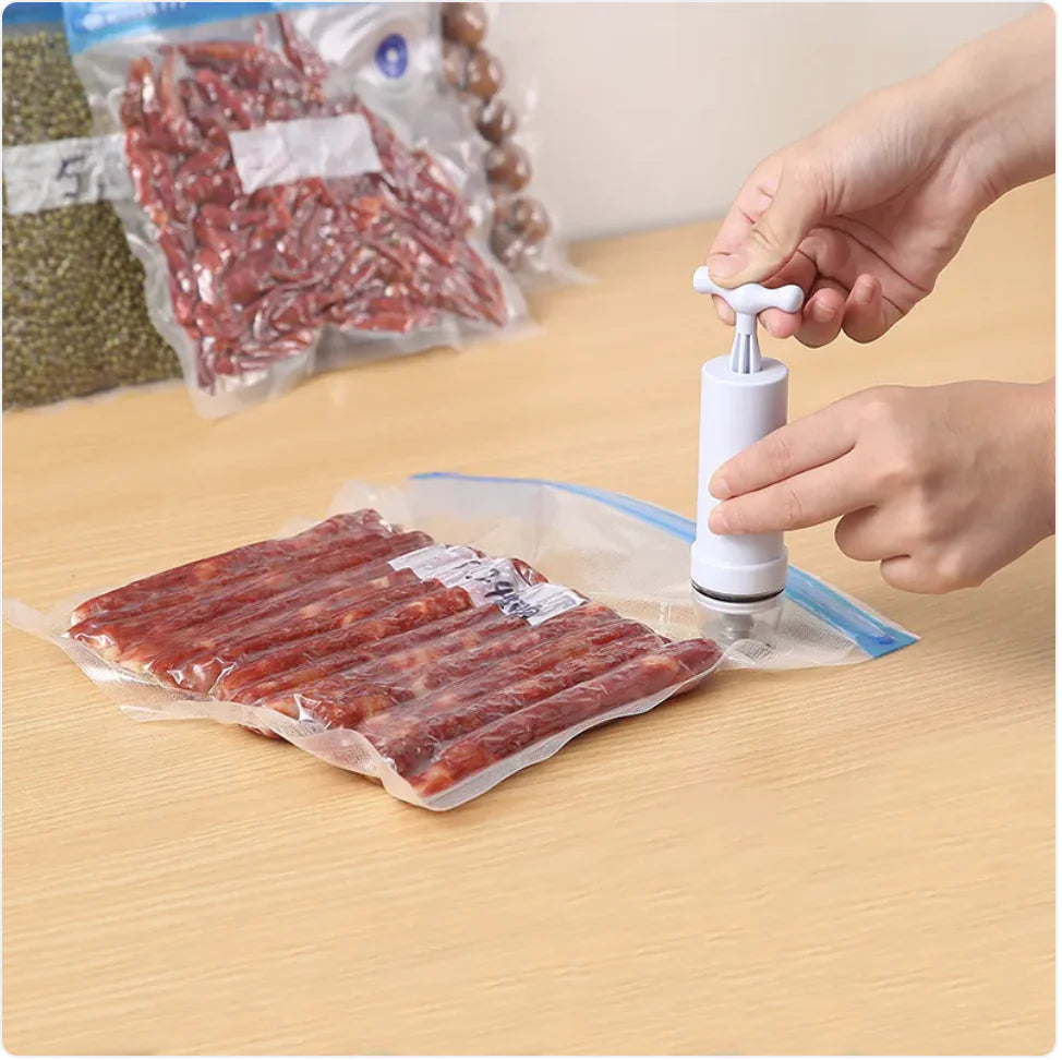 Food Vacuum Sealing Compression Bags – Suction Storage Solution