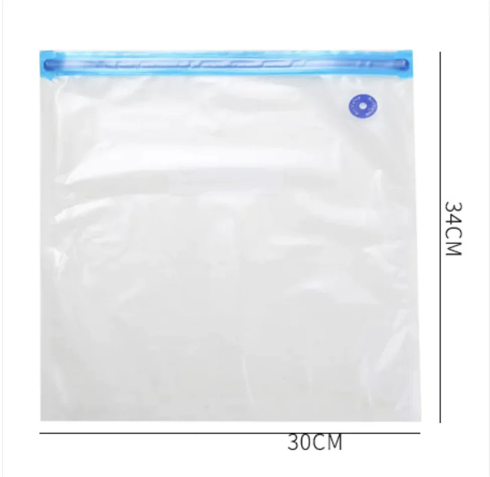 Food Vacuum Sealing Compression Bags – Suction Storage Solution